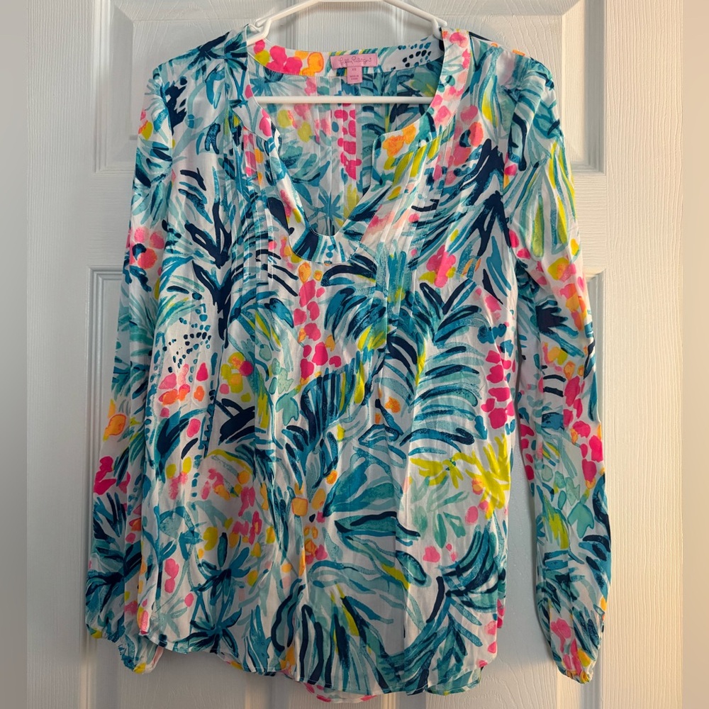 Lilly Pulitzer Colby Top View 2